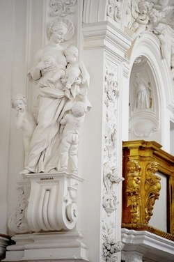 GLI STUCCHI DI GIACOMO SERPOTTA. Fotografie di Giulio Azzarello &copy;2018.