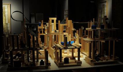 Mobile City installazione di Anne Clemence DeGrollee alla GAM di Palermo. Fotografie di Giulio Azzarello ©2017. Mobile City installazione di Anne Clemence DeGrollee alla GAM di Palermo. Fotografie di Giulio Azzarello ©2017.