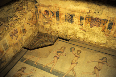 I MOSAICI della VILLA ROMANA DEL CASALE Piazza Armerina in Sicilia. Fotografie di Giulio Azzarello &copy;2014.