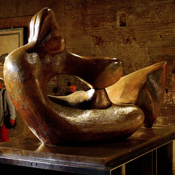 HENRY MOORE mostra a Roma Fotografie di Giulio Azzarello &copy;2016.