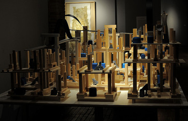 Mobile City installazione di Anne Clemence DeGrollee alla GAM di Palermo. Fotografie di Giulio Azzarello ©2017. Mobile City installazione di Anne Clemence DeGrollee alla GAM di Palermo. Fotografie di Giulio Azzarello ©2017.