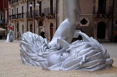 SIRACUSA arte a Ortiggia. Fotografie di Giulio Azzarello &copy;2014.