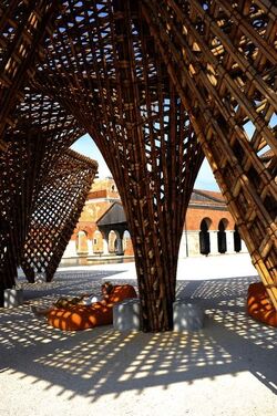 STRUTTURA di LEGNO BIENNALE di ARCHITETTURA di VENEZIA. Foto di G.Azzarello ©2018. STRUTTURA di LEGNO BIENNALE di ARCHITETTURA di VENEZIA. Foto di G.Azzarello ©2018.