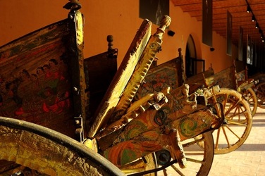 MUSEO DEL CARRETTO SICILIANO D Aumale. Fotografie di Giulio Azzarello &copy;2018.