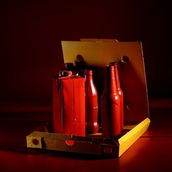 PIZZA ROSSA. Fotografia di Giulio Azzarello ©2023.