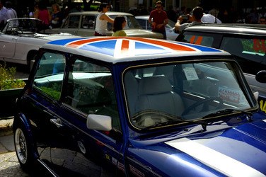 RADUNO di auto classiche MiniCooper. Fotografie di Giulio Azzarello &copy;2016.