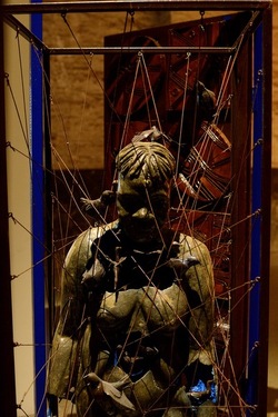 VENEZIA installazione nigeriana inizio Arsenale. Biennale Arch. Cont.. Fotografie di Giulio Azzarello &copy;2022.