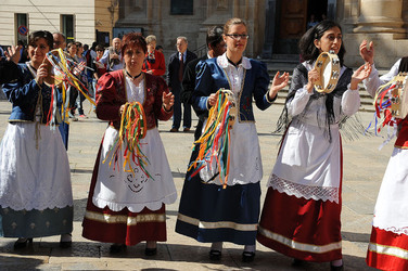 GRUPPO FOLK SICILIANO a Marsala. Fotografie di Giulio Azzarello &copy;2014.