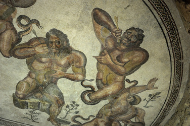 I MOSAICI della VILLA ROMANA DEL CASALE Piazza Armerina in Sicilia. Fotografie di Giulio Azzarello &copy;2014.