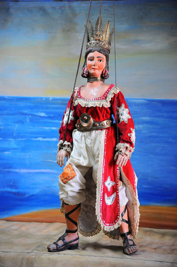 OPERA DEI PUPI dei maestri Mimmo e Nino Cuticchio. Fotografie di Giulio Azzarello &copy;2014.