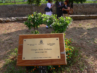 GIARDINO DELLA MEMORIA in Sicilia. Fotografie di Giulio Azzarello &copy;2014.