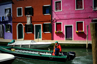BURANO laguna di Venezia. Fotografie di Giulio Azzarello &copy;2016.