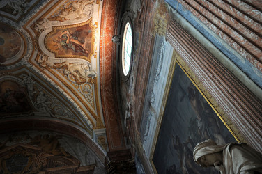 BASILICA di Santa Maria degli Angeli e dei Martiri a Roma. Fotografie di Giulio Azzarello &copy;2014.