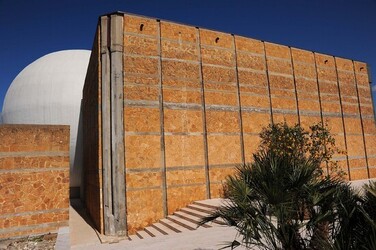LA CHIESA MADRE a Gibellina nel Belice in Sicilia. Fotografie di Giulio Azzarello &copy;2014.