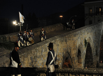 LA BATTAGLIA DI PONTE AMMIRAGLIO a Palermo lo sbarco dei mille . Fotografie di Giulio Azzarello &copy;2014.