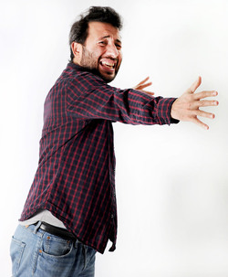 GASPARE BALSAMO attore. Fotografie di Giulio Azzarello &copy;2018.