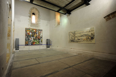 LA SALA DEGLI ARCHI allo Steri di Palermo. Fotografie di Giulio Azzarello &copy;2014.
