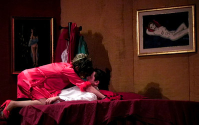 MARIO PUPELLA la sua scuola il suo teatro. Fotografie di Giulio Azzarello &copy;2014.