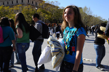 LOTTA DI CUSCINI flash mob fotografie di Giulio Azzarello ©2014. LOTTA DI CUSCINI flash mob fotografie di Giulio Azzarello ©2014.