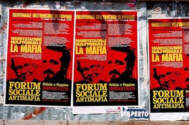 PEPPINO IMPASTATO e il suo mito. Fotografie di Giulio Azzarello ©2014.