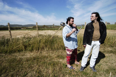 ARTE CONTEMPORANEA A PIRGI sito e riserva archeologica. Fotografie di Giulio Azzarello &copy;2014.