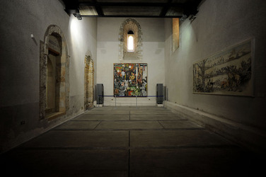 LA SALA DEGLI ARCHI allo Steri di Palermo. Fotografie di Giulio Azzarello &copy;2014.