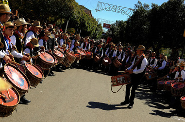 Tamburai siciliani di Agrigento. Fotografie di Giulio Azzarello &copy;2017.