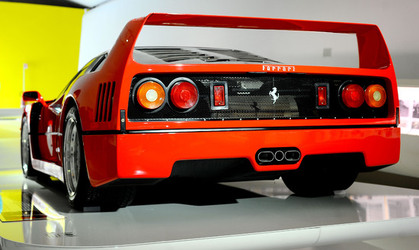 MUSEO ENZO FERRARI di Modena. Fotografie di Giulio Azzarello &copy;2016.