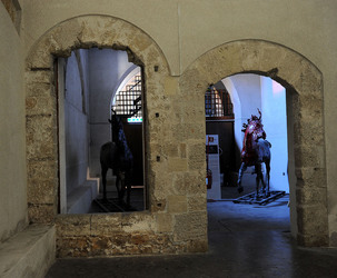 LA SALA DEGLI ARCHI allo Steri di Palermo. Fotografie di Giulio Azzarello &copy;2014.
