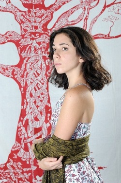 ISABELLA SCIORTINO attrice italiana. Fotografie di Giulio Azzarello &copy;2018.