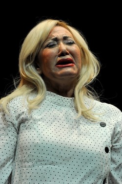 ANTONELLA RIZZO attrice siciliana italiana. Fotografie di Giulio Azzarello &copy;2018.