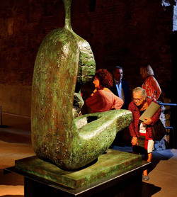 HENRY MOORE mostra a Roma Fotografie di Giulio Azzarello &copy;2016.
