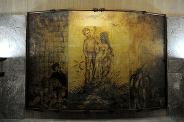 IL SACRARIO DI MARZABOTTO panoramiche e particolari. Fotografie di Giulio Azzarello &copy;2014.