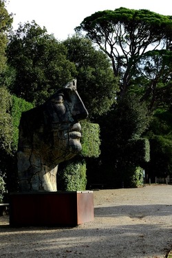 IGOR MITORAJ Giardino di Boboli. Fotografie di Giulio Azzarello &copy;2022.