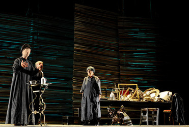 TEATRO stabile BIONDO di Palermo. Primo spettacolo stagione 2015 2106. Foto di Giulio Azzarello &copy;.