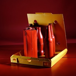 PIZZA ROSSA. Fotografia di Giulio Azzarello ©2023.