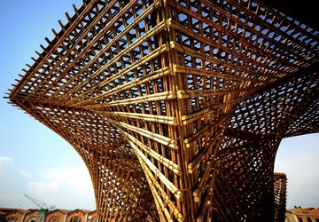 STRUTTURA di LEGNO BIENNALE di ARCHITETTURA di VENEZIA. Foto di G.Azzarello ©2018. STRUTTURA di LEGNO BIENNALE di ARCHITETTURA di VENEZIA. Foto di G.Azzarello ©2018.