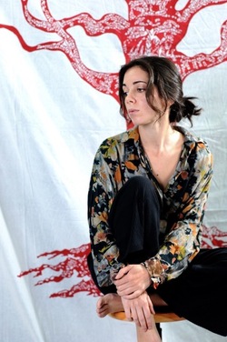 ISABELLA SCIORTINO attrice italiana. Fotografie di Giulio Azzarello &copy;2018.