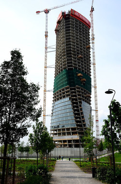 MILANO grattacieli e quartiere CITY LIFE. Fotografie di Giulio Azzarello &copy;2016.