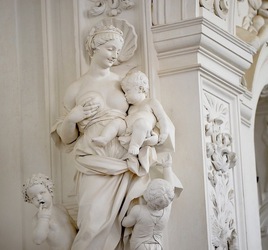 GLI STUCCHI DI GIACOMO SERPOTTA. Fotografie di Giulio Azzarello &copy;2018.