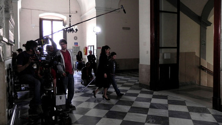 CONVITTO FALCONE di P.Scimeca per Giovanni Falcone nel suo 20simo. Foto di scena e set di Giulio Azzarello &copy;2014.