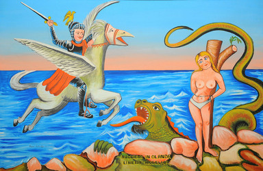 OPERA DEI PUPI dei maestri Mimmo e Nino Cuticchio. Fotografie di Giulio Azzarello &copy;2014.