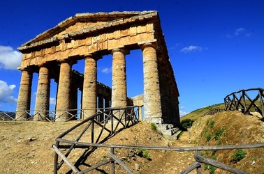 SEGESTA sito archeologico. Fotografie di Giulio Azzarello ©2018.