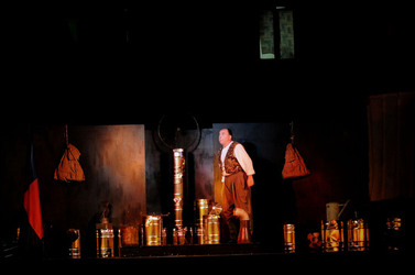 MARCO RENZI e il suo teatro. Fotografie di Giulio Azzarello ©2014.