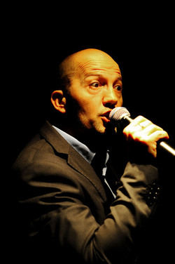 DARIO FERRARI E NINA LOMBARDINO attori italiani. Fotografie di Giulio Azzarello &copy;2014.