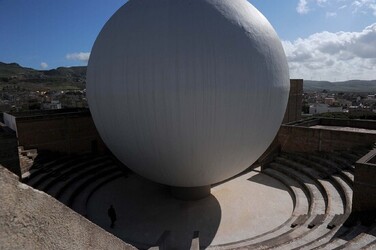 LA CHIESA MADRE a Gibellina nel Belice in Sicilia. Fotografie di Giulio Azzarello &copy;2014.