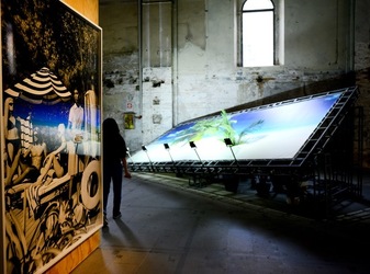 BIENNALE ARTE CONTEMPORANEA di Venezia Arsenale. Fotografie di Giulio Azzarello &copy;2020.