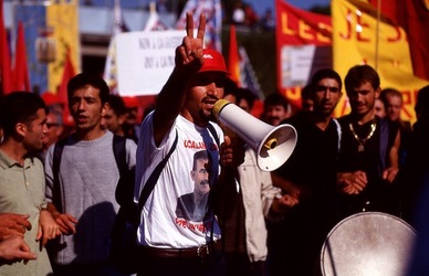 MARCIA DELLA PACE PERUGIA ASSISI fotografie di Giulio Azzarello &copy;2000 2022.