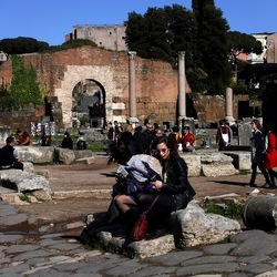 FORI IMPERIALI Roma. Fotografie di Giulio Azzarello &copy;2020.