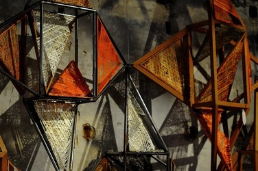 STRUTTURA TRIANGOLARE. Fotografie di Giulio Azzarello &copy;2018.